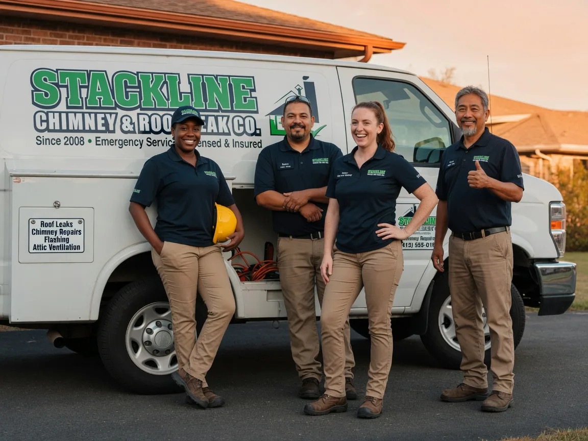 Chimney flashing repair company in Gage, OK